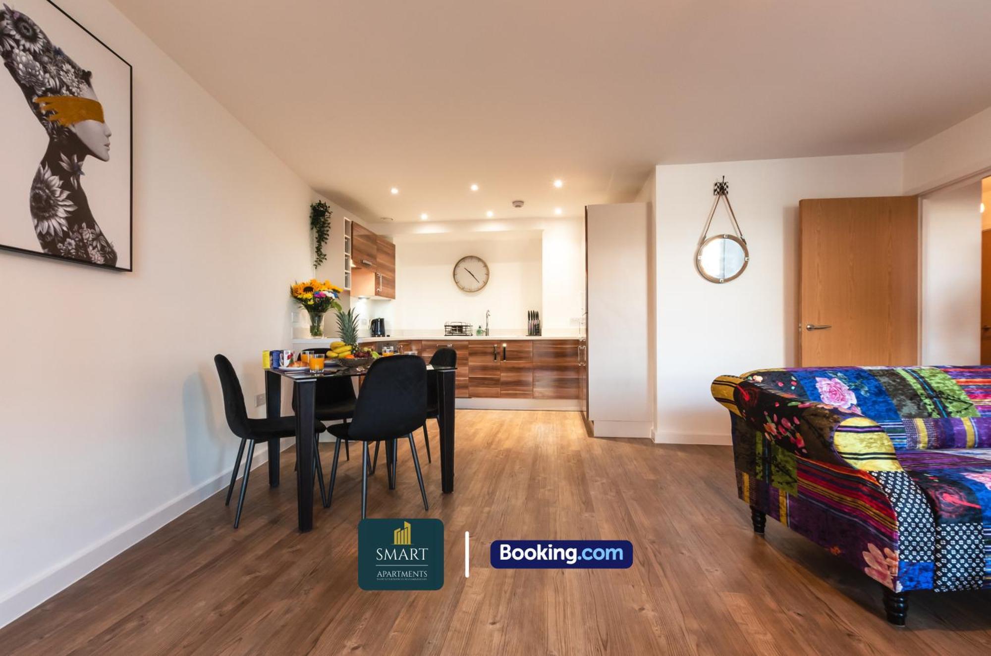 Spacious City Center Apartment By Smart Apartments Short Lets & Serviced Accommodation Apartment Southampton With Free Wifi Exterior foto